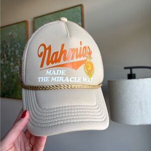 NAHMIAS MIRACLE WAY TRUCKER HAT - Tan